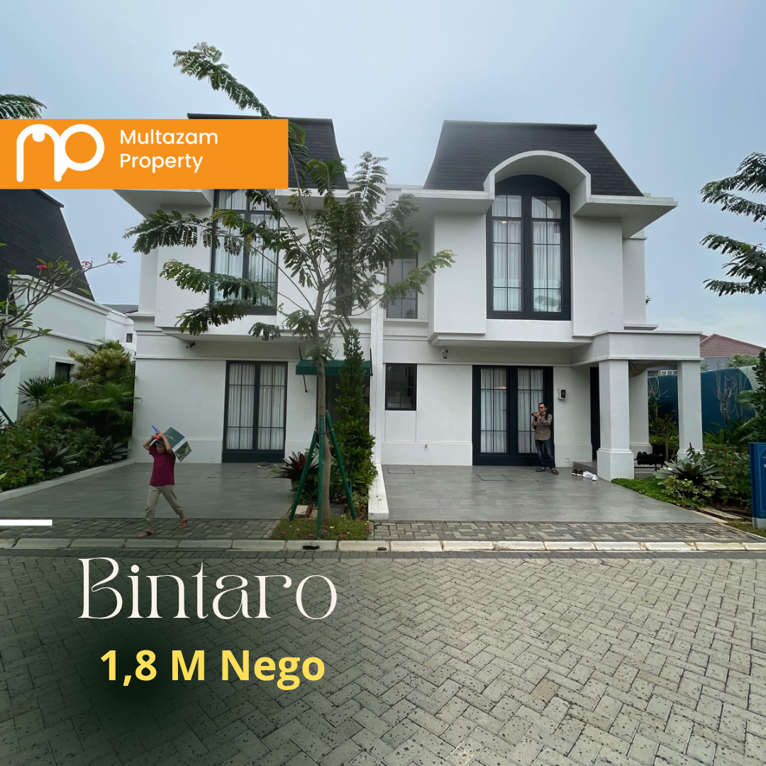 Properti terdaftar untuk dijual atau disewa - Dijual Rumah Mewah Area Bintaro Dekat Mall X Change
